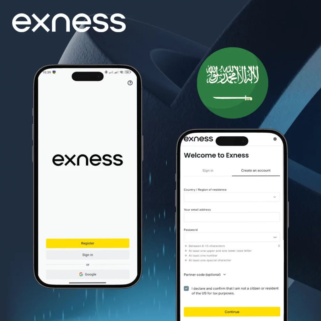 How to Register on Exness from Saudi Arabia?