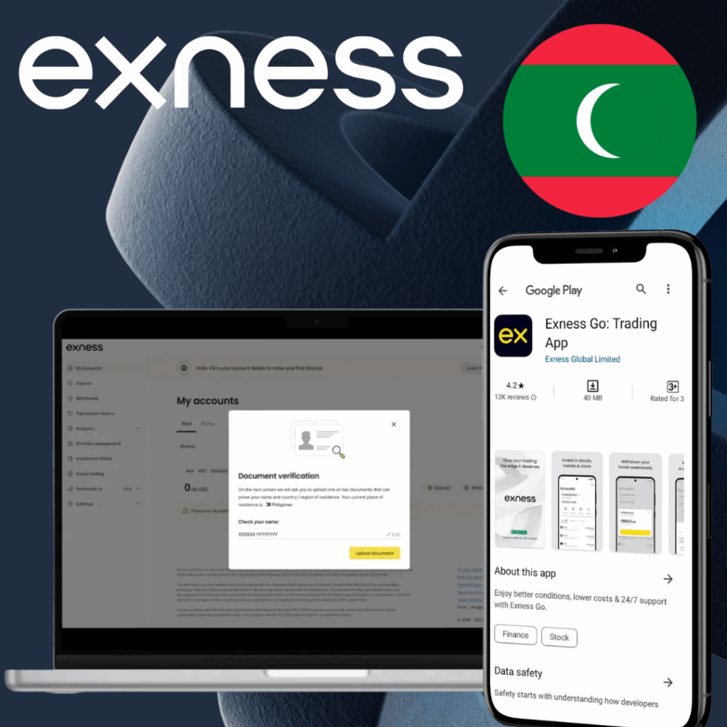 Exness Minimum Deposit in Maldives