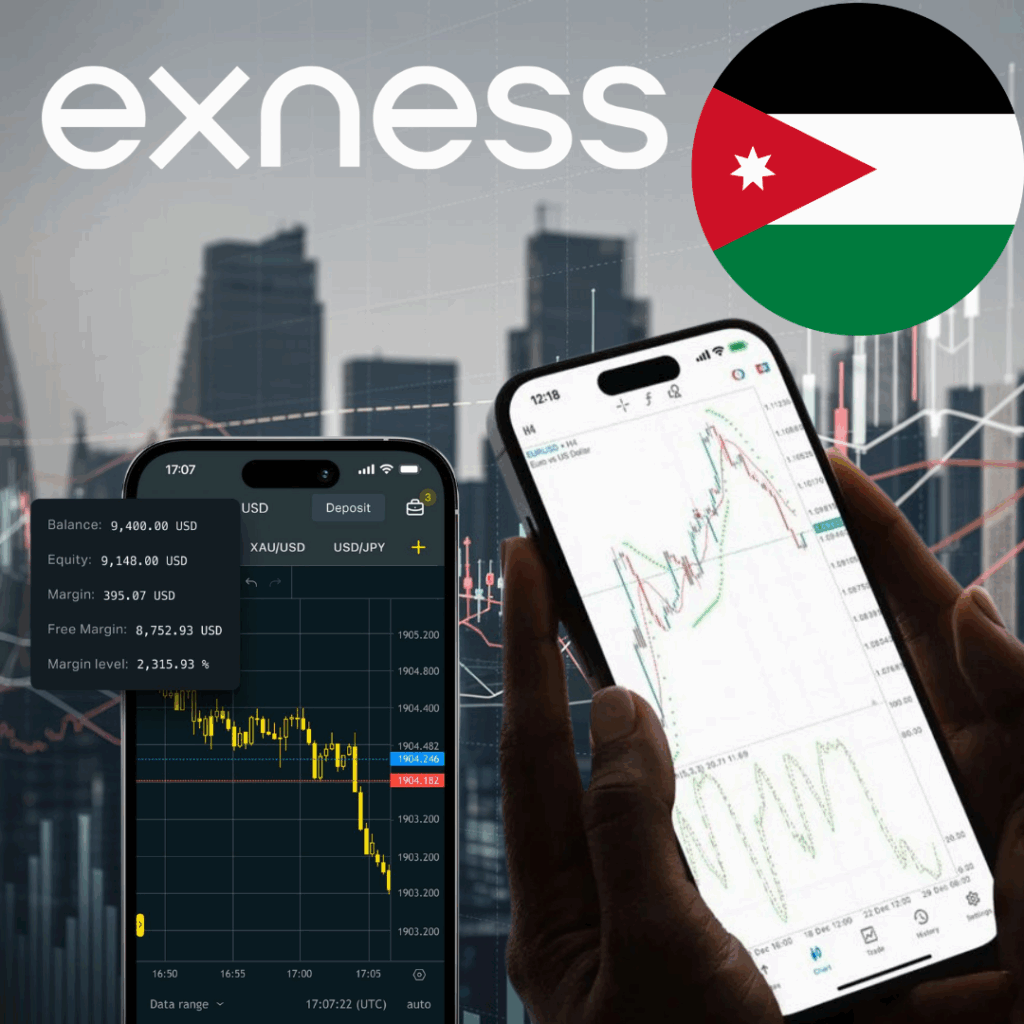 Exness App and Exness Go in Jordan